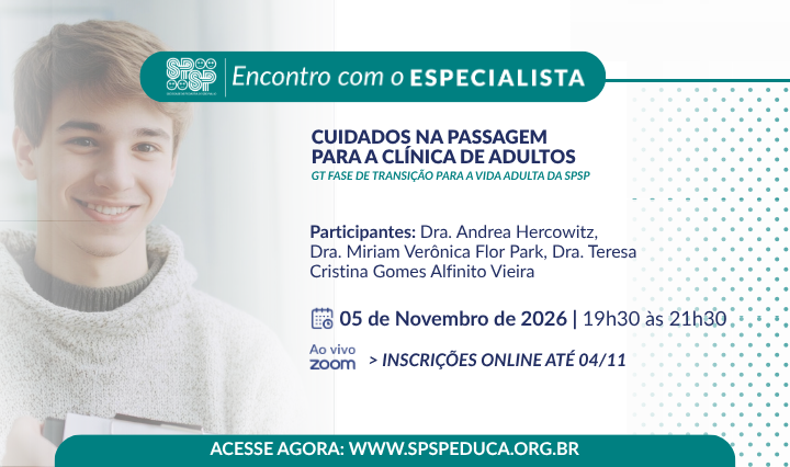 Cuidados na passagem para a clínica de adultos