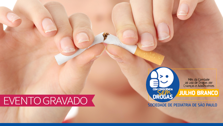 Jornada Virtual de Prevenção de Drogas - Saúde Respiratória: Efeitos do uso de maconha, narguilé, cigarro comum e eletrônico em crianças, adolescentes