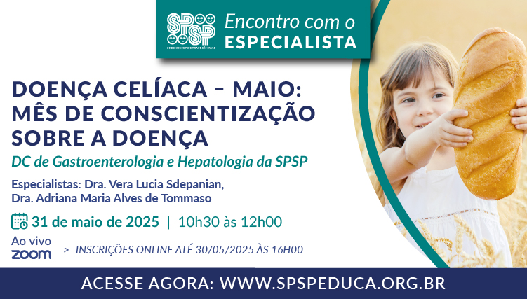 Doença celíaca - Maio Mês de Conscientização sobre a Doença