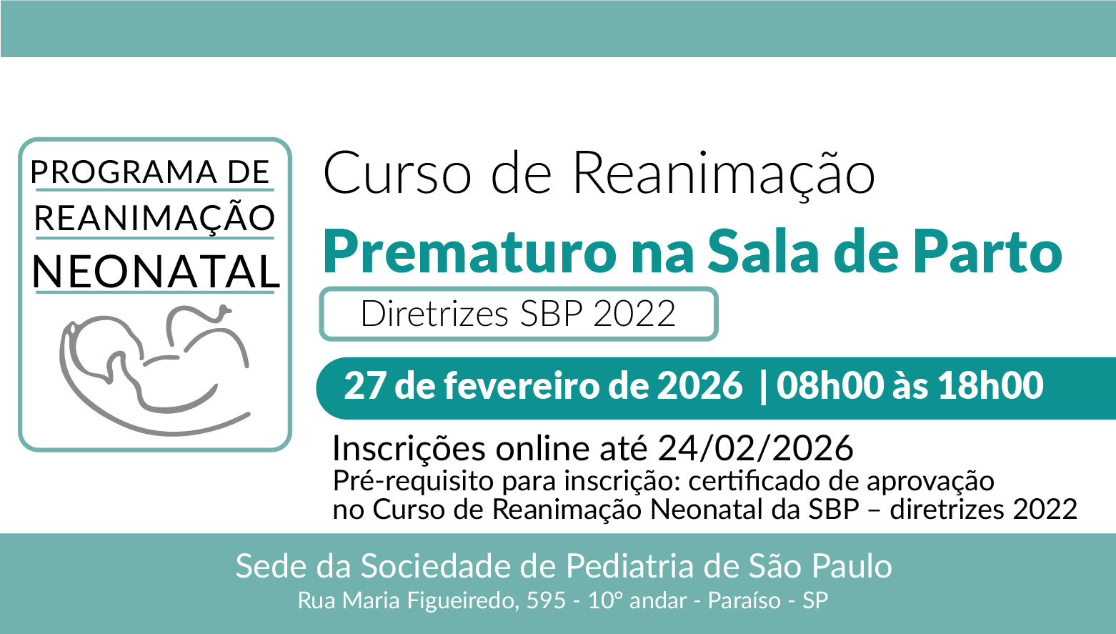 Reanimação do Prematuro na Sala de Parto - Diretrizes SBP - 06/26