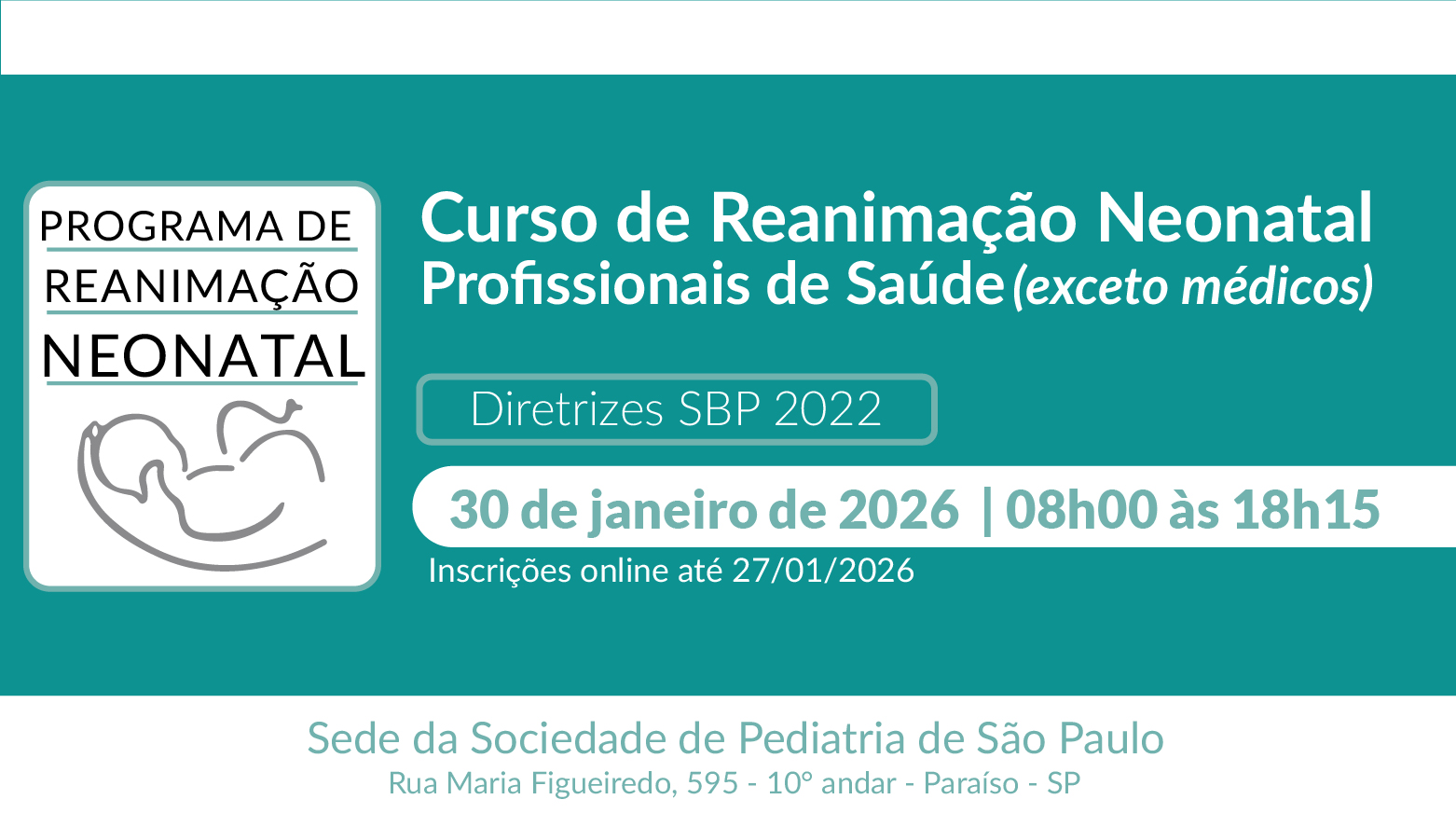 Reanimação Neonatal para Profissionais de Saúde - Diretrizes SBP - 04/26